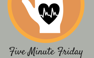 Five Minute Friday Hand Intervention