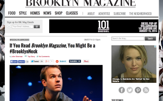 Brooklyn Magazine covers #BrooklynNeck