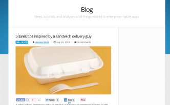 5 sales tips inspired by a sandwich delivery guy
